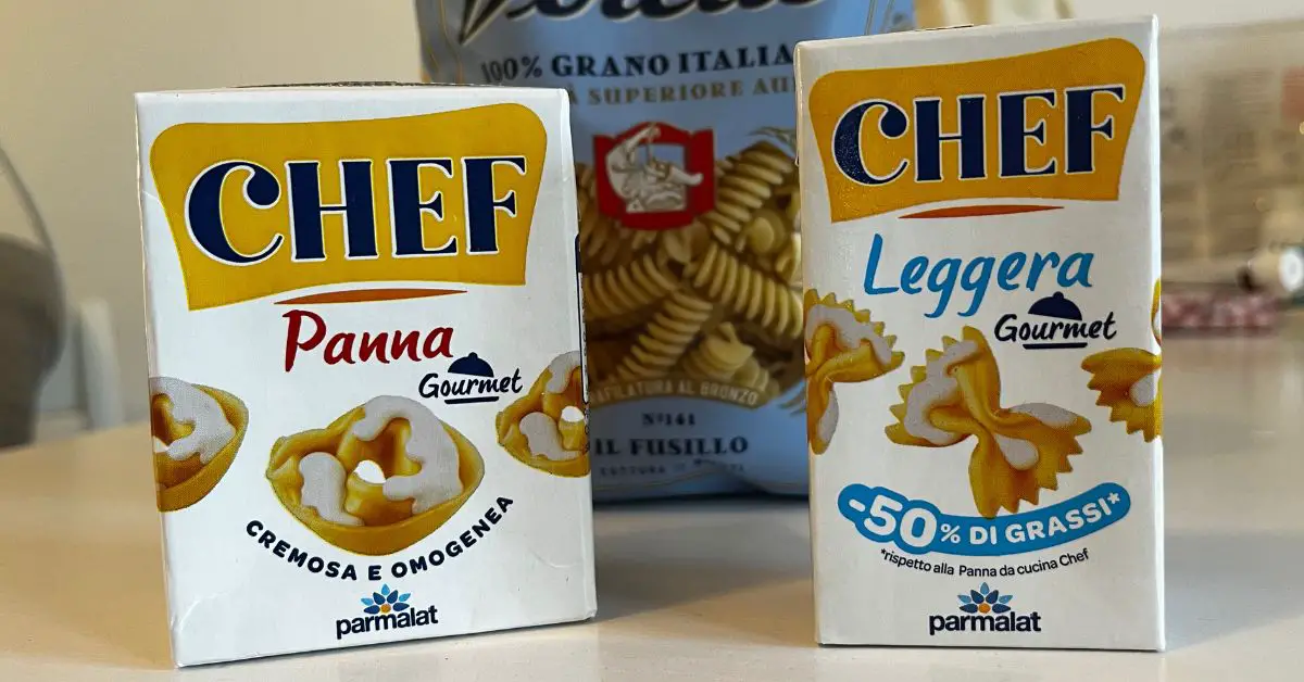 Panna cream for pasta.