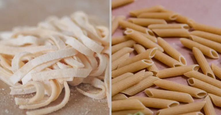Difference between Fresh Pasta and Dried Pasta? [Fresca or Secca]