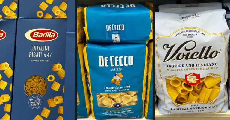 What is the most popular pasta brand in Italy? [ranking]