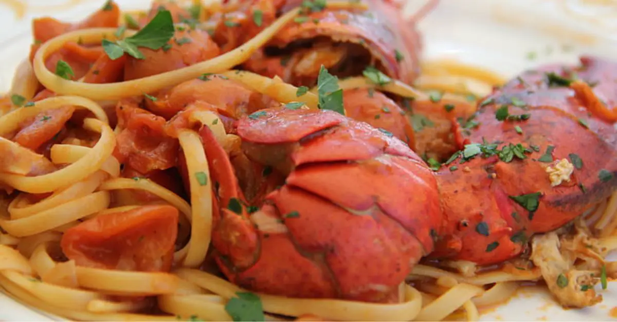 Linguine Lobster fra Diavolo