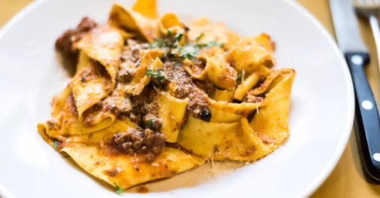 Tuscan Pappardelle with Hare Meat Sauce |Original Recipe