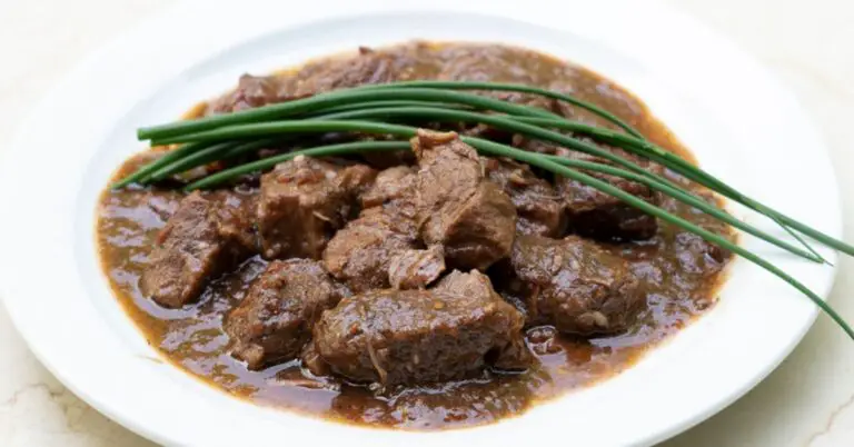 Tuscan Black Pepper Beef Stew Recipe | Peposo alla Fornacina