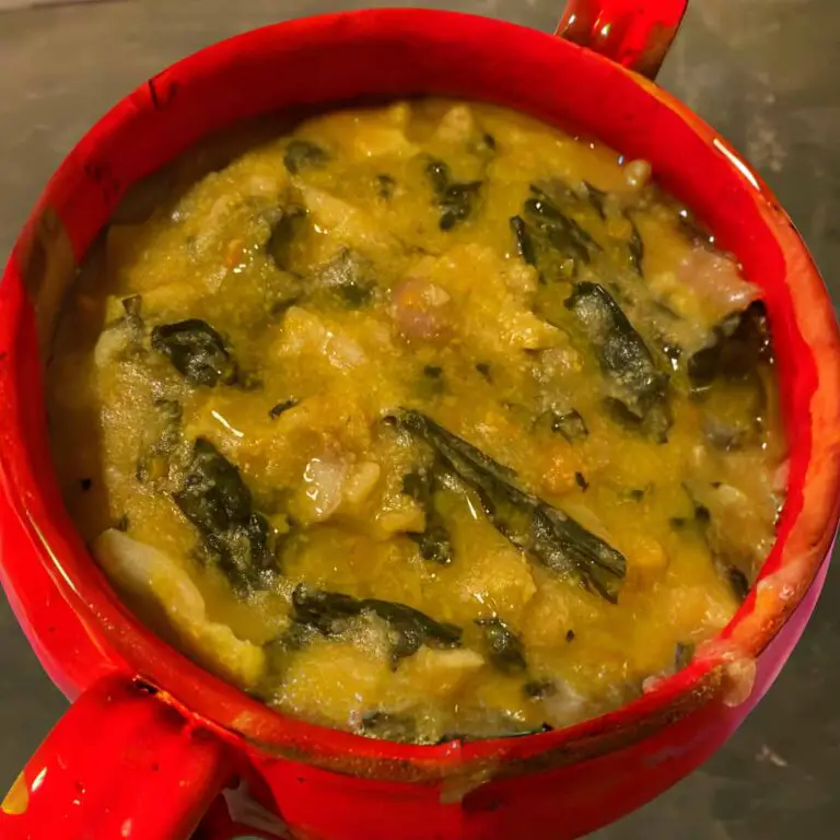 Cornmeal Soup (Farinata) with Black Kale | Recipe