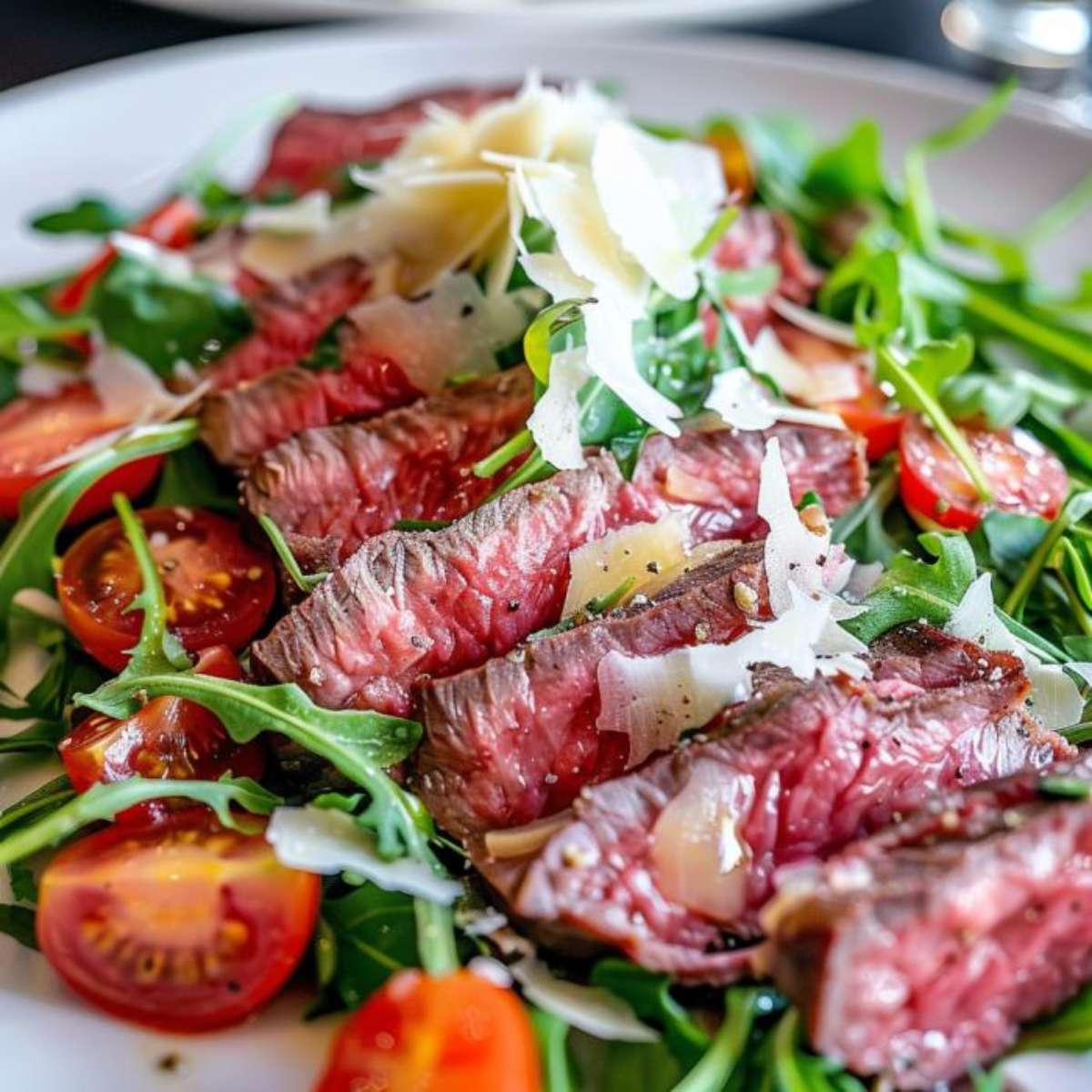 Beef Tagliata With Arugula Cherry Tomatoes And Parmesan Foolproof Beef Tagliata With Arugula Cherry Tomatoes And Parmesan Foolproof
