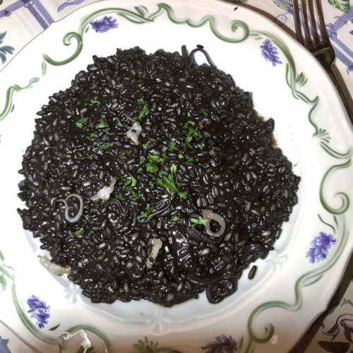 Cuttlefish Ink Risotto - Why Italians