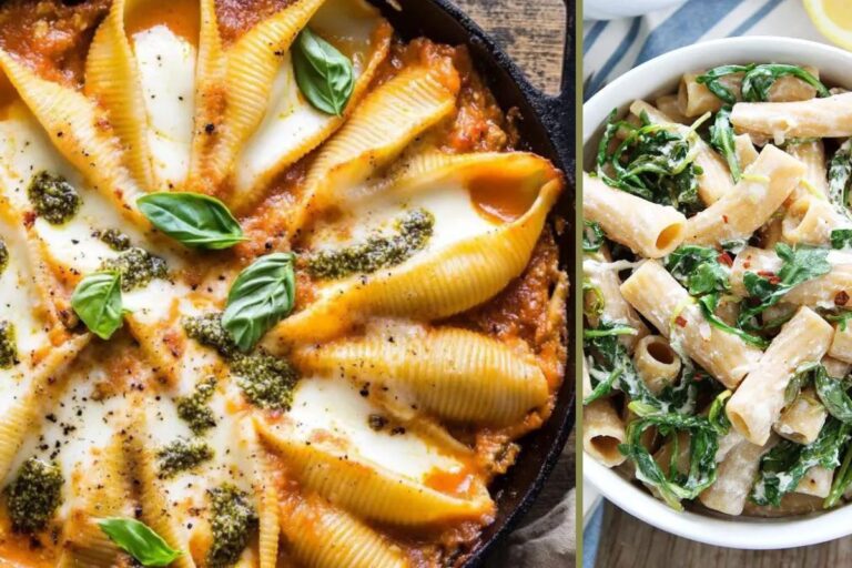 24 Easy and Healthy Fall Pasta Recipes with Creamy, Roasted, and Vegan Options