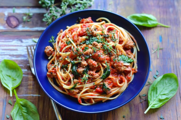 30-Minute Italian Sausage Spaghetti: Quick Italian Sausage and Pasta for a Fast Dinner