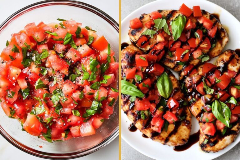 Bruschetta Chicken: An Easy Italian Dinner Inspired by Classic Appetizers & Authentic Flavors