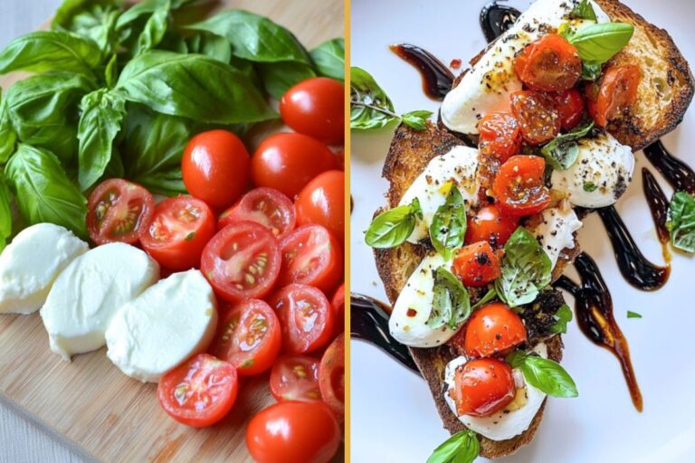 The Best Easy Caprese Bruschetta Recipe with Fresh Mozzarella and Tomatoes