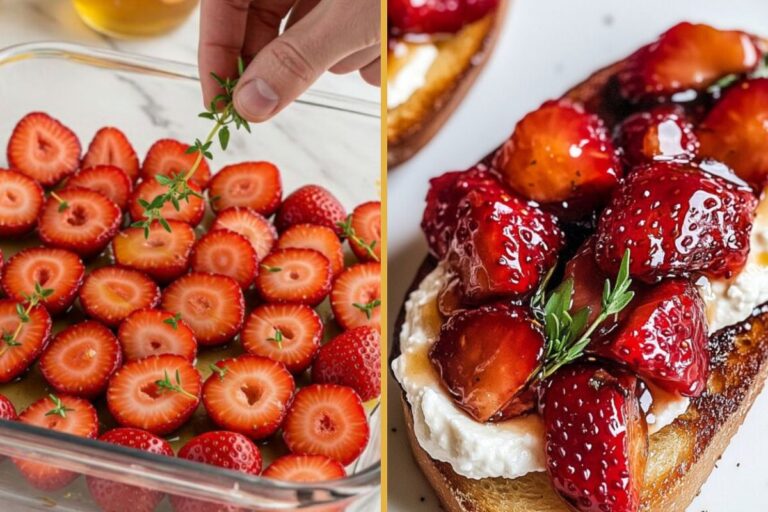 Homemade Roasted Strawberry Whipped Ricotta Bruschetta Recipe – The Ultimate Hors d’Oeuvres Appetizer