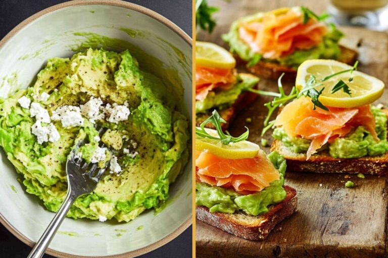 Smoked Salmon and Avocado Feta Bruschetta – A 10-Minute Appetizer That Feels Fancy!