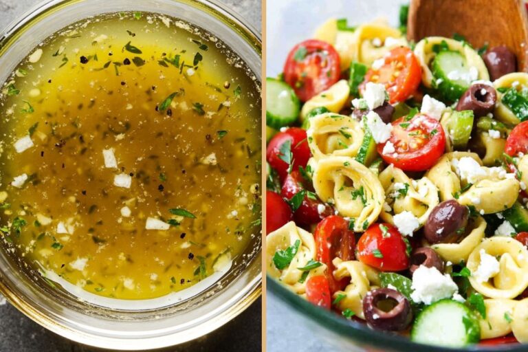 Greek Tortellini Pasta Salad with Feta Cheese & Homemade Greek Dressing – A Refreshing Summer Pasta Salad