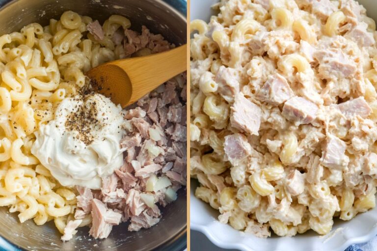 15-Minute Pantry Tuna Pasta Salad (Easy, Creamy, High-Protein Macaroni for a Cold Lunch)