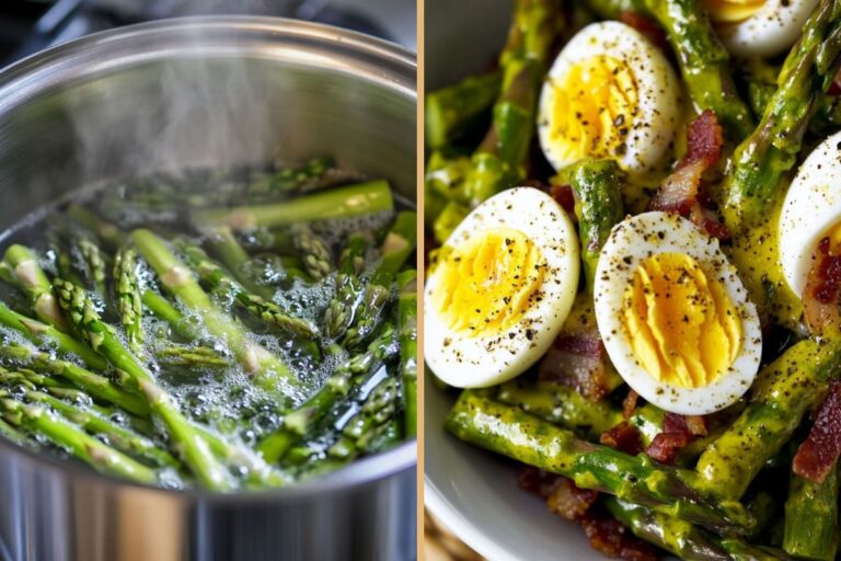 15-Minute Spring Asparagus Salad with Egg, Bacon & Dijon Vinaigrette – The Best Quick Easter Side Dish