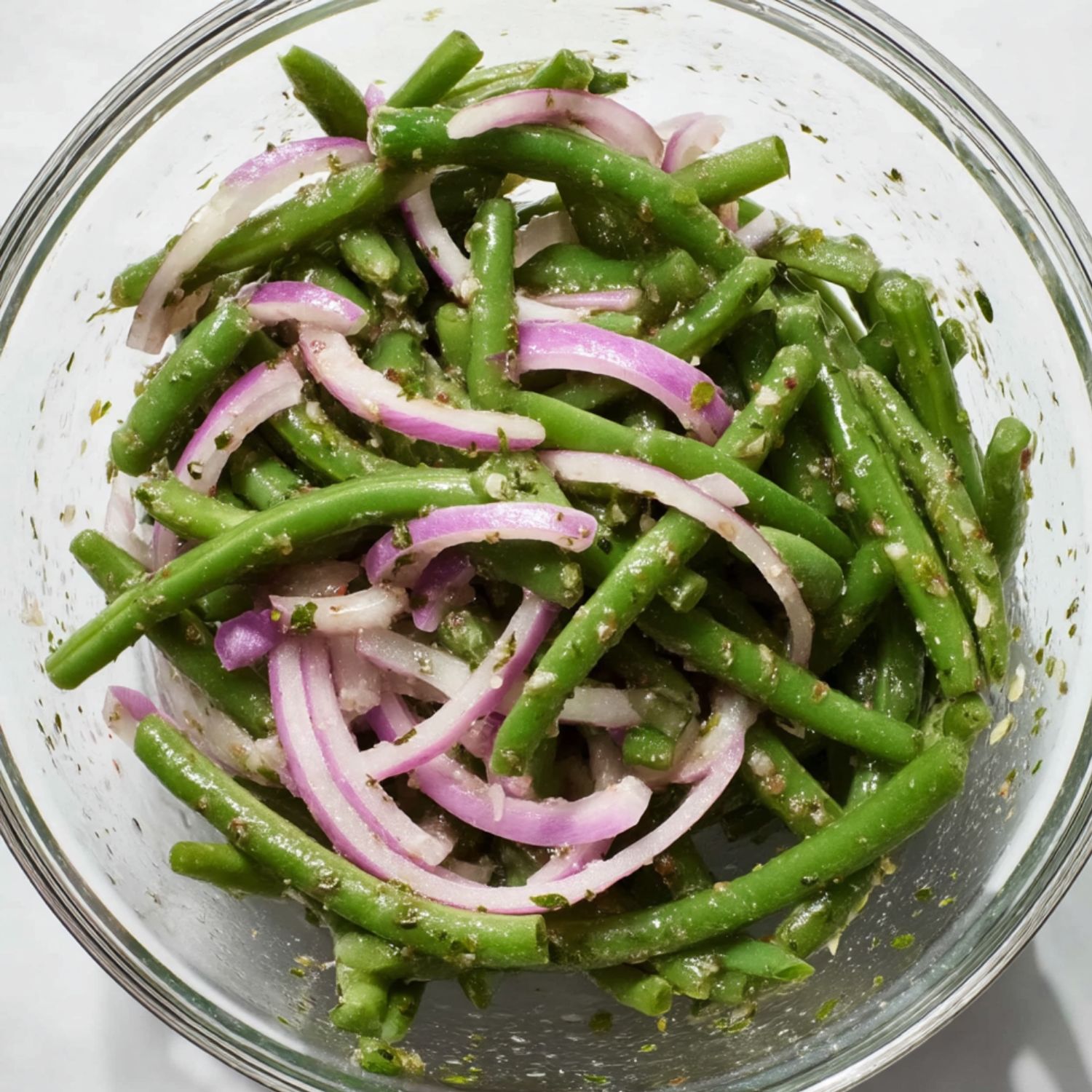 Cold Italian String Bean Salad with Tomatoes & Almonds – Light, Crunchy ...
