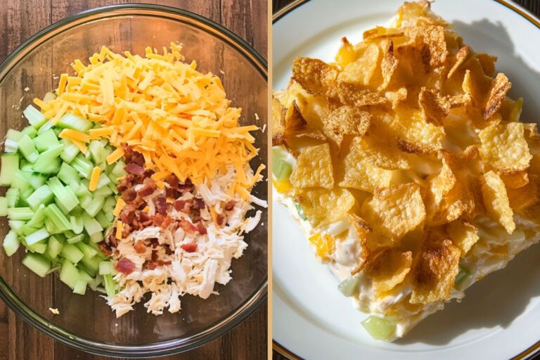 Crispy Hot Chicken Salad Casserole with Potato Chips – The Ultimate Baked Comfort Classic