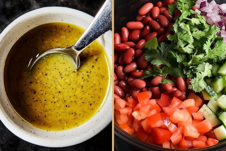 Zesty Kidney Bean Salad with Fresh Veggies and Tangy Dijon Dressing – AnEasy Red Bean Salad Recipe Packed with Flavor