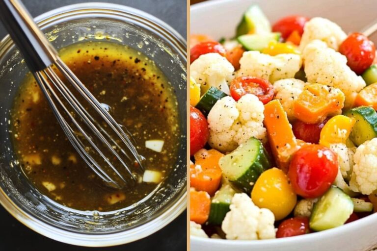 Easy Marinated Veggie Salad – A Cold, Colorful, Crunch-Loaded Showstopper with Zero Lettuce Drama