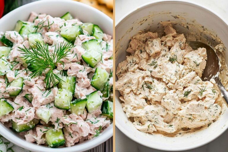 Creamy & Refreshing Tuna and Cucumber Salad – A Light, Easy Tuna Lunch You’ll Crave