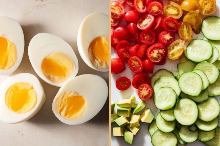 Ultimate Chef’s Salad with Hard-Boiled Eggs & Crispy Bacon – A Fresh Twist on the Classic Hard Boiled Egg Salad