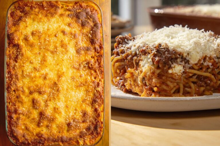 Tucci Benucch’s Baked Spaghetti – The Rich, Cheesy, Soul-Satisfying Pasta Bake of Your Dreams!