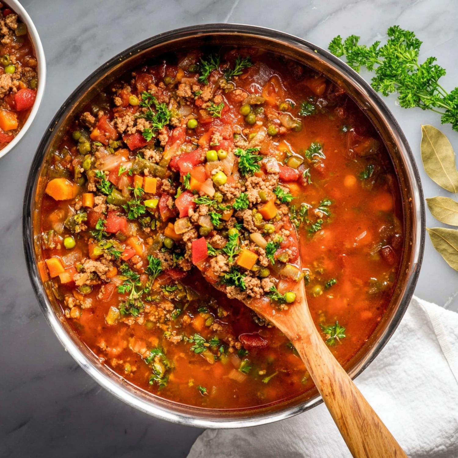 Hamburger Vegetable Soup Easy The Ultimate Hearty Ground Beef Comfort Bowl