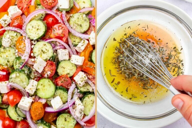 Simple Greek Salad (No Lettuce): Authentic Greek Summer Salad Recipe You’ll Crave Every Day