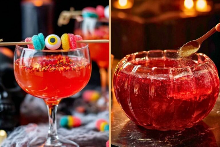 Spine-Tingling Halloween Party Punch with Alcohol – The Ultimate Boozy Halloween Punch for Adults