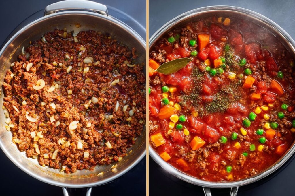 Hamburger Vegetable Soup Easy The Ultimate Hearty Ground Beef Comfort Bowl