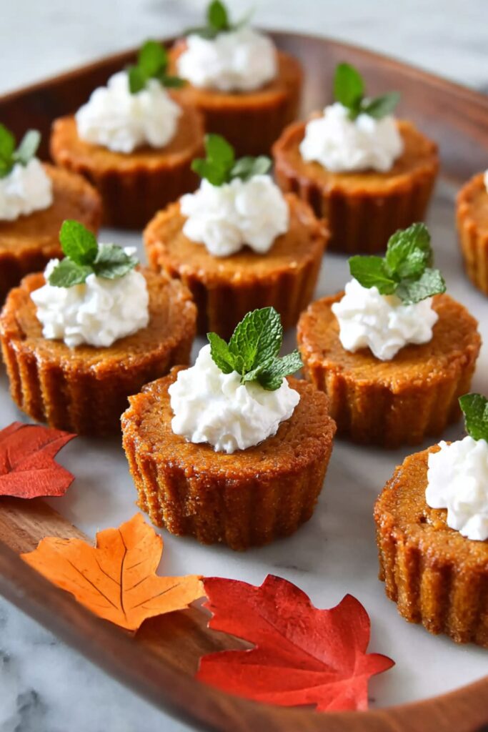 Pumpkin oat bars with a golden crumb crust and spiced pumpkin filling, cut into squares and served as simple Thanksgiving desserts.