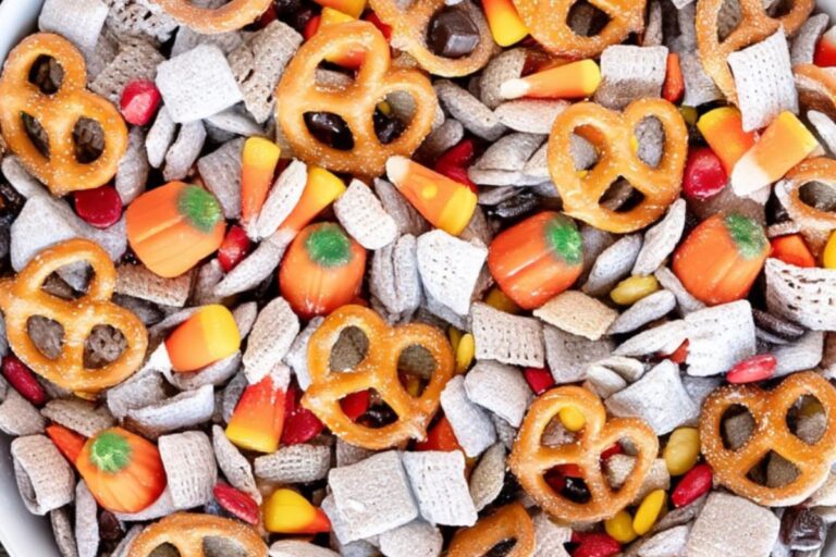 Thanksgiving Puppy Chow: A Sweet, Crunchy Fall Snack Mix Made for Cozy Nights