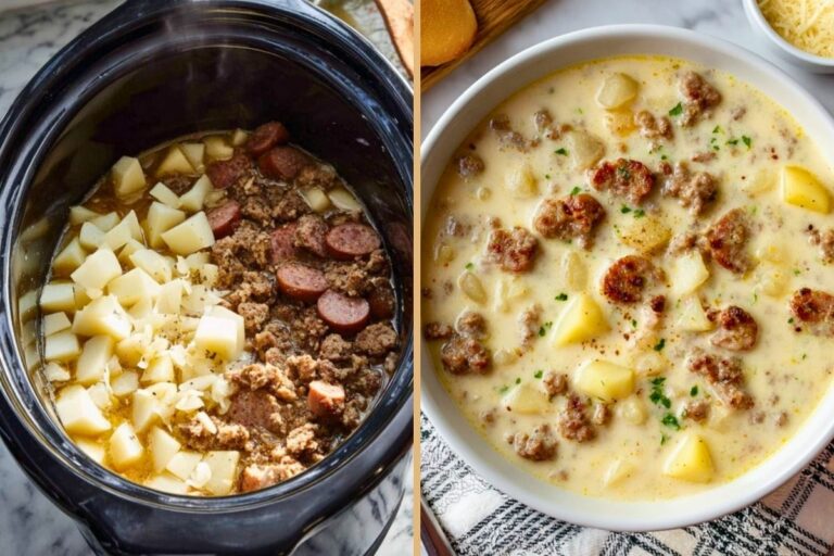 Italian Sausage Potato Soup Crockpot (Kielbasa-Friendly): Warms Your Soul and Fixes Your Mood