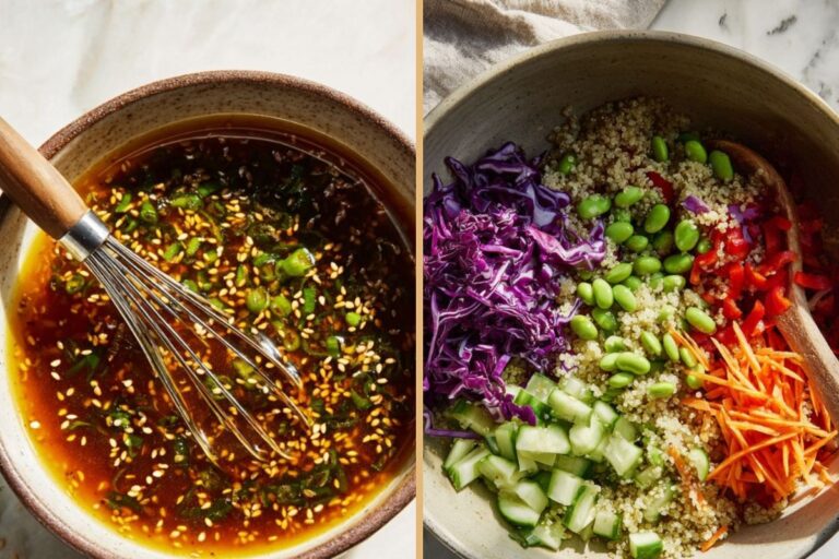 Asian Quinoa Salad: Your New Delicious Salads Go-To for Quick Quinoa Lunch Recipes