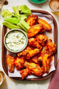 Extra Crispy Super Bowl Chicken Wings in the Air Fryer for Game Day