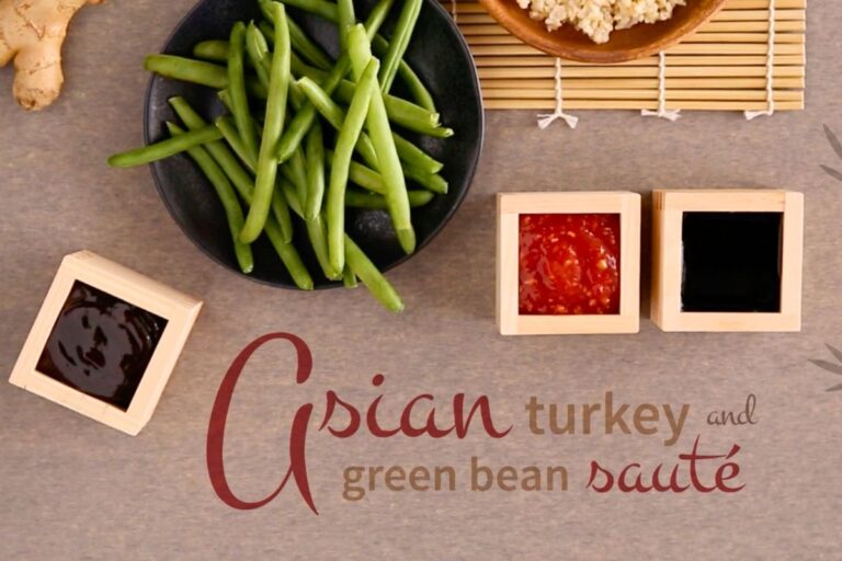 Asian Turkey and Green Bean Sauté: Bold Ginger-Hoisin Flavor in 20 Minutes