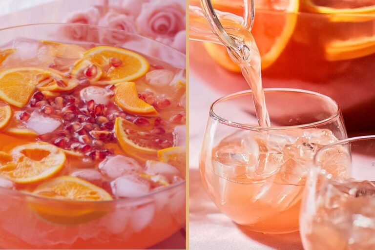 Valentine’s Jungle Juice: A Pretty Pink Cocktail for Romantic Nights & Galentine’s Parties