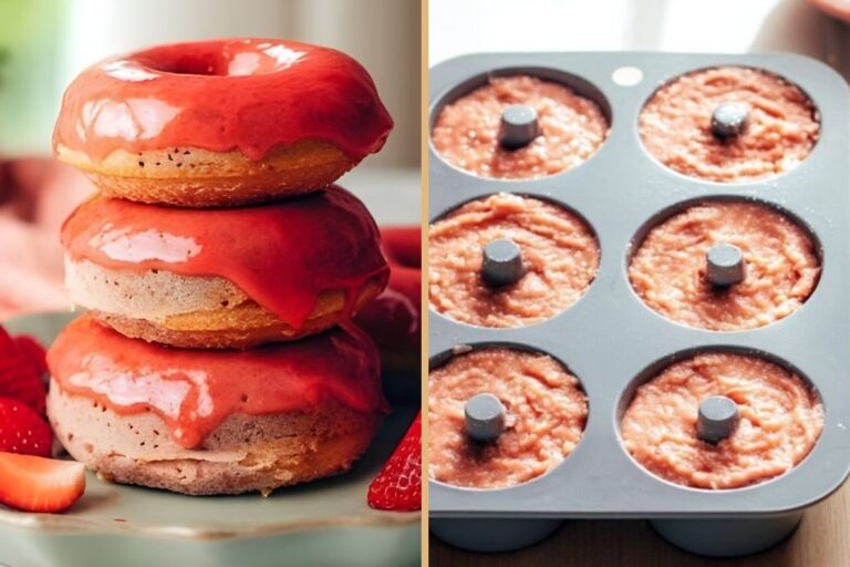 Mother’s Day Donuts: Gorgeous Spring Donuts with a Luscious Pink Frosted Finish for Mom’s Brunch