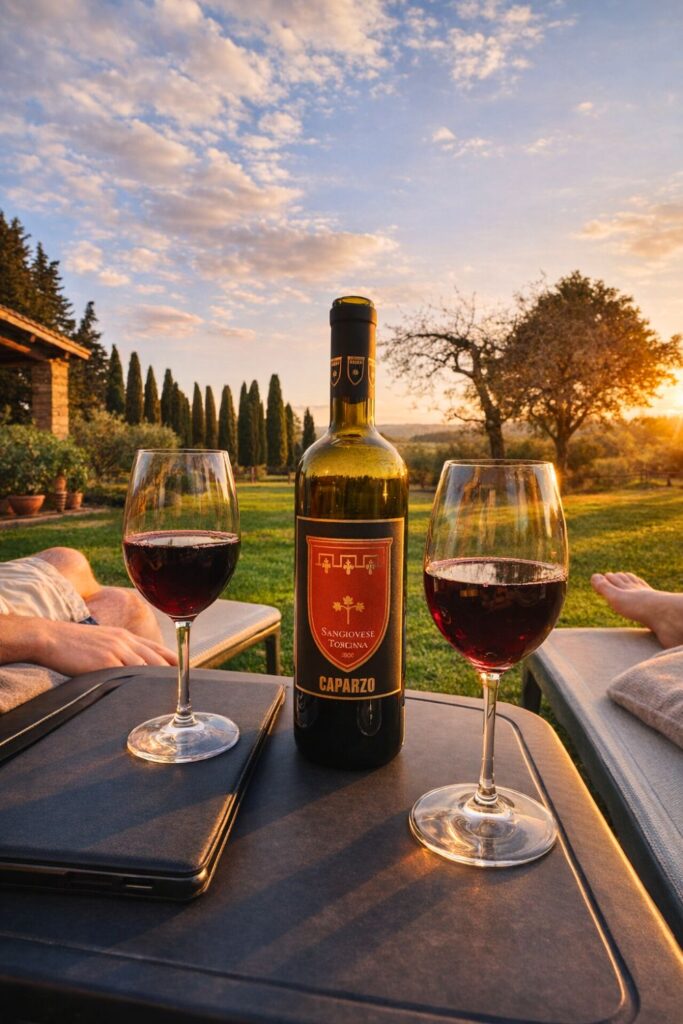 Borgo Scopeto at Vineyard Hotels in Tuscany with cypress-lined estate views