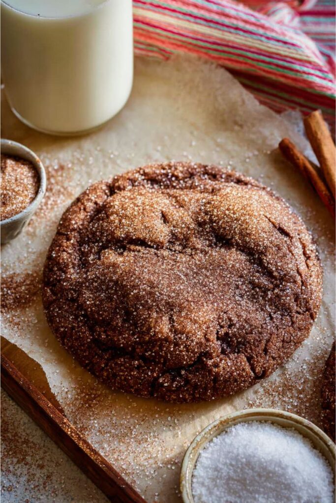 Chocolate cinnamon cookies for Cinco De Mayo Sweet Treats on rustic tray.