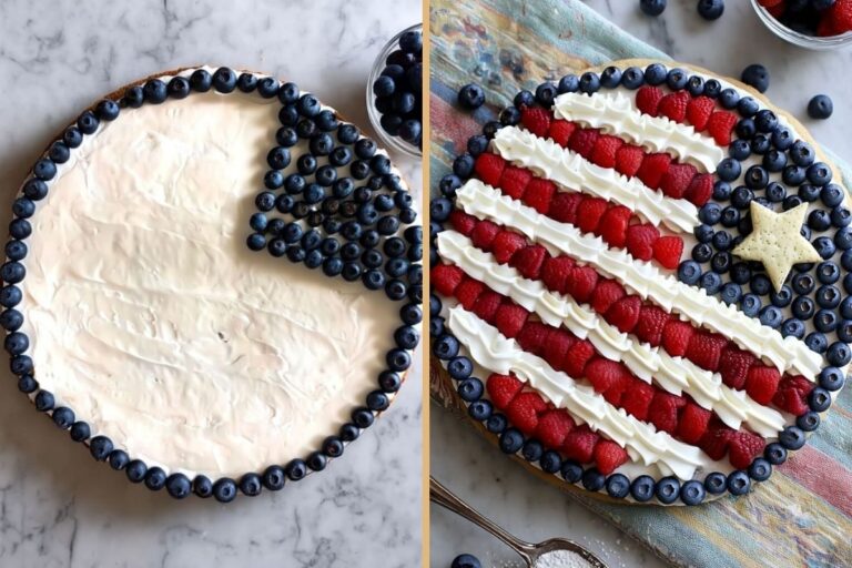 Easy American Flag Fruit Pizza for the 4th of July That Everyone Will Rush to Grab