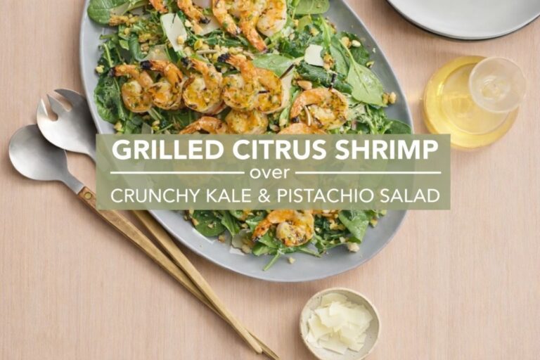 Bright & Bold Grilled Citrus Shrimp and Pistachio Salad That Steals the Show