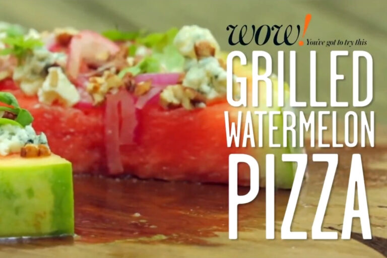 Flavor-Packed Grilled Watermelon Pizza That Turns Summer Into a Show-Off Moment