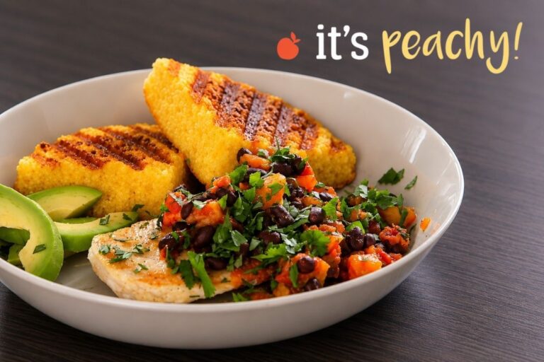 Irresistible Peachy Chicken with Chili Lime Cornbread