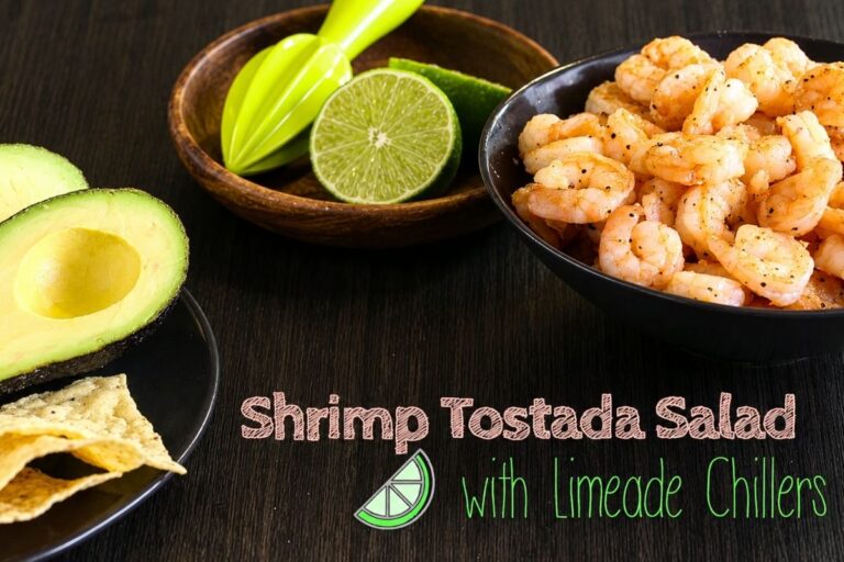 Sensational Shrimp Tostada Salad with Limeade Chillers – Crispy, Vibrant & Flavor-Packed