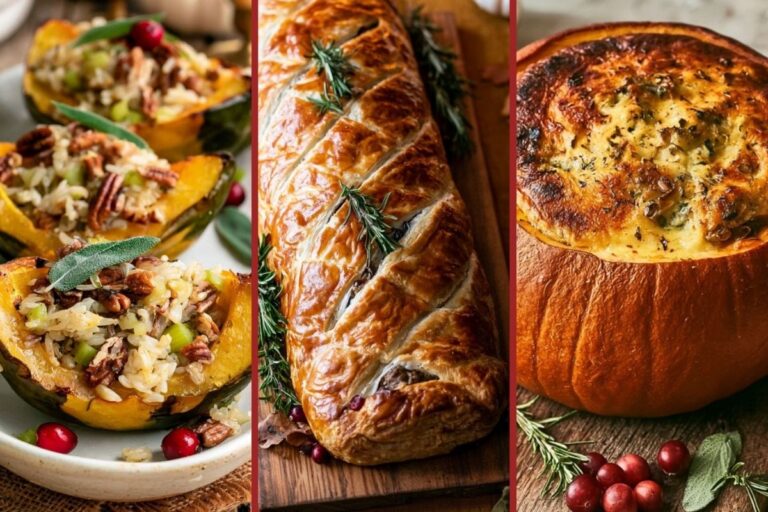 Vegetarian Thanksgiving Dinner Ideas for a Meatless Thanksgiving Nobody Has to “Settle” For